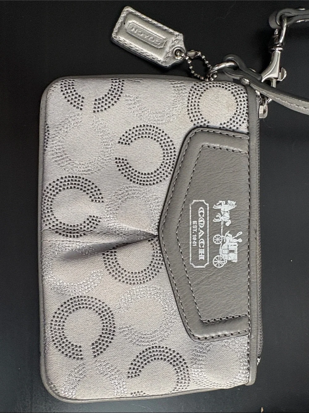 Coach sleek wristlet